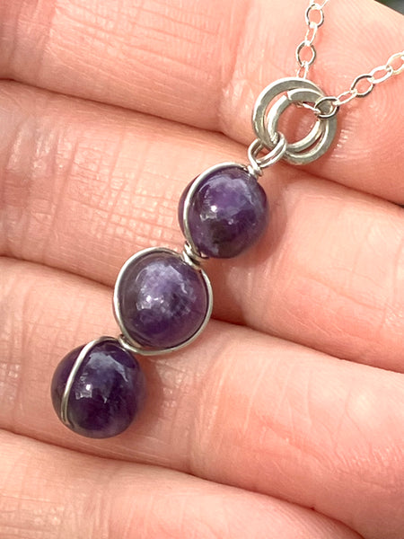 Assorted Gemstone Pendant Necklaces