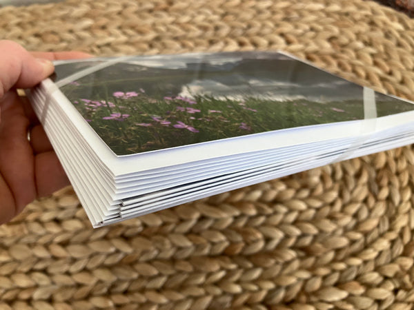 Greeting Card Set (12 cards), Square Top Views