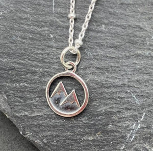 Necklace, Petite Mountain Sterling Silver
