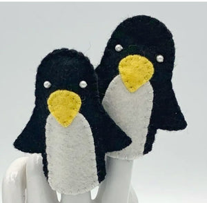 Penguin Finger Puppet