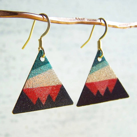 Sierra Tulum Triangle Earrings