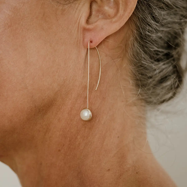 Monroe Bridal Pearls Earrings