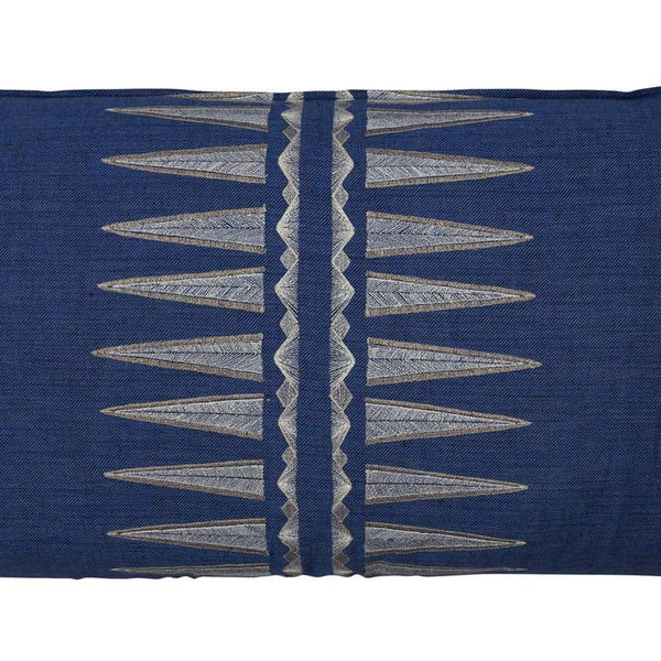 Quill Indigo Lumbar Pillow