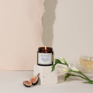 White Tea Bergamot Jar Candle