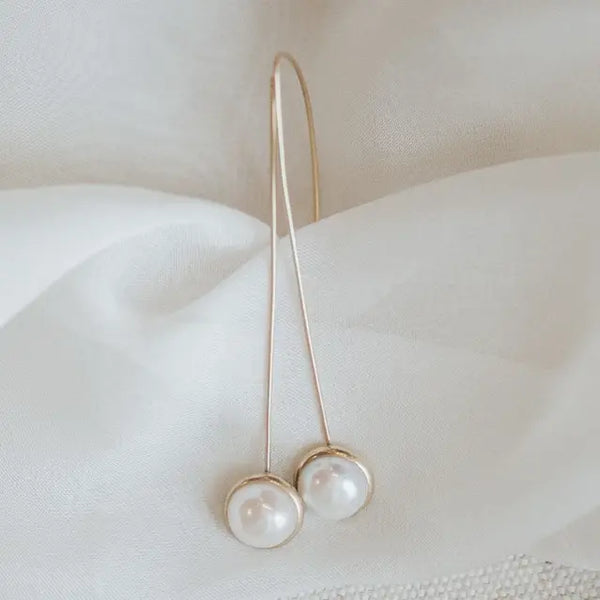 Monroe Bridal Pearls Earrings