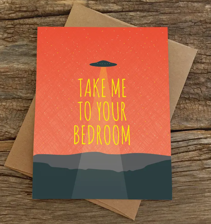 Take Me To Your Bedroom Card