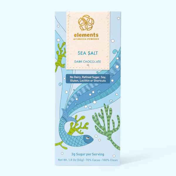 Sea Salt 70% Dark Chocolate Bar