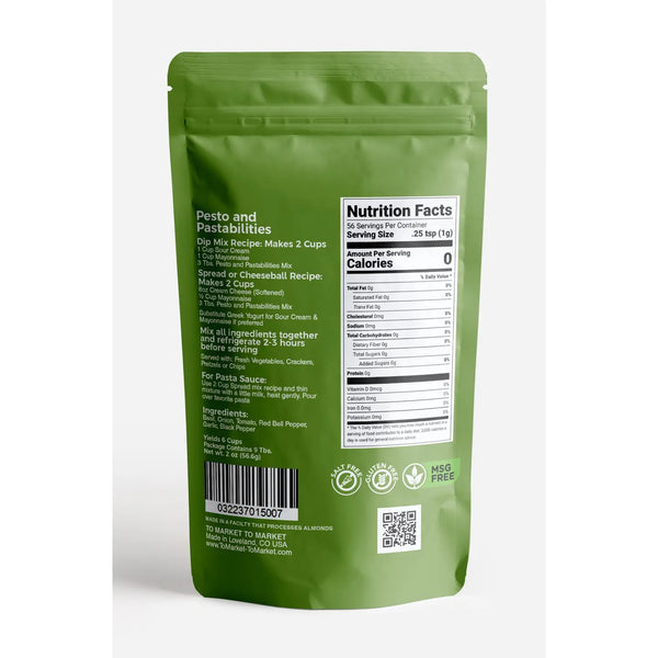 Pesto & Pastabilities Dip Mix