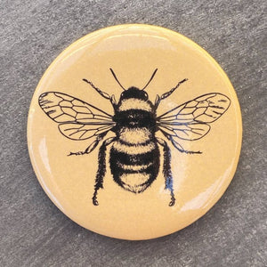 Round Bee Magnet