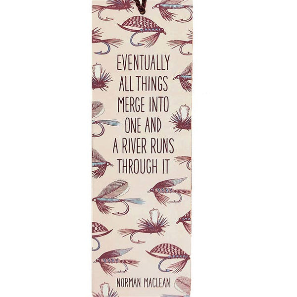 Maclean Quote Fly Bookmark