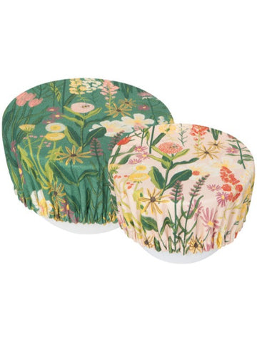 Bees and Blooms Bowl Cover Set of 2