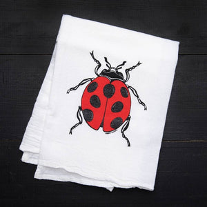 Ladybug Tea Towel