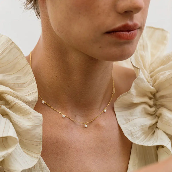 Freshwater Pearl Five Graces Necklace