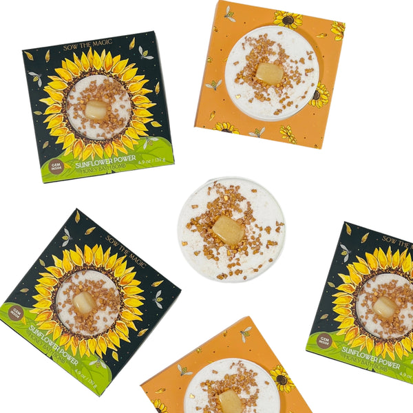Flower Power with Amber Bath Bomb