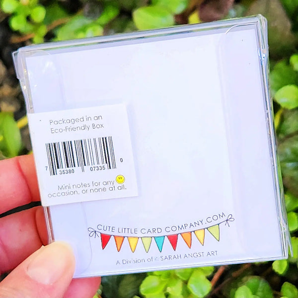 Bumble Bee Mini Square Notes