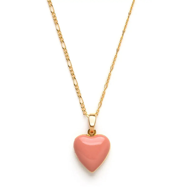 Canyon Rose Heart Locket Necklace