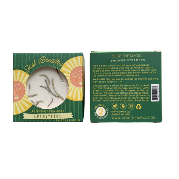 Just Breath Eucalyptus Shower Steamer Set