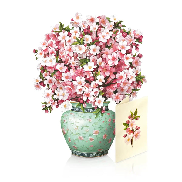 Japanese Cherry Blossom Mini Pop Up Card