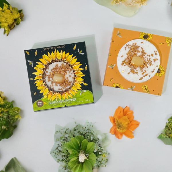 Flower Power with Amber Bath Bomb