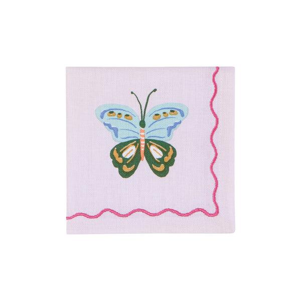 Flutter By Cocktail Napkins Set of 4