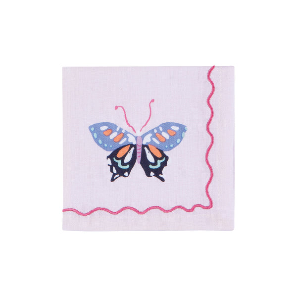 Flutter By Cocktail Napkins Set of 4