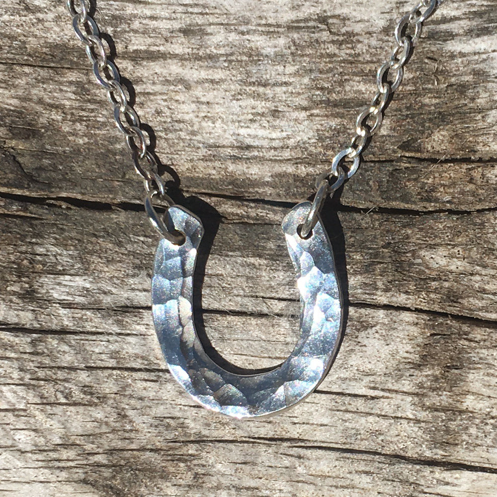 Sterling Horseshoe Necklace