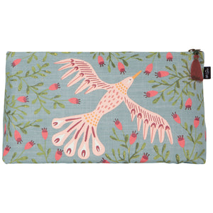 Large Plume Cosmetic Bag