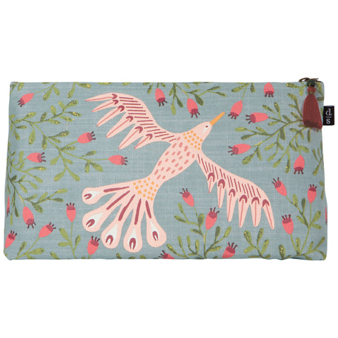 Large Plume Cosmetic Bag