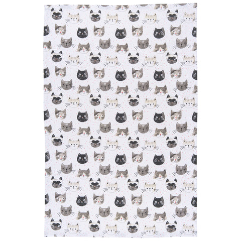Cat's Meow Tea Towel