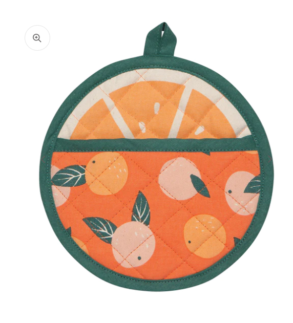 Paradise Orange Pot Holder