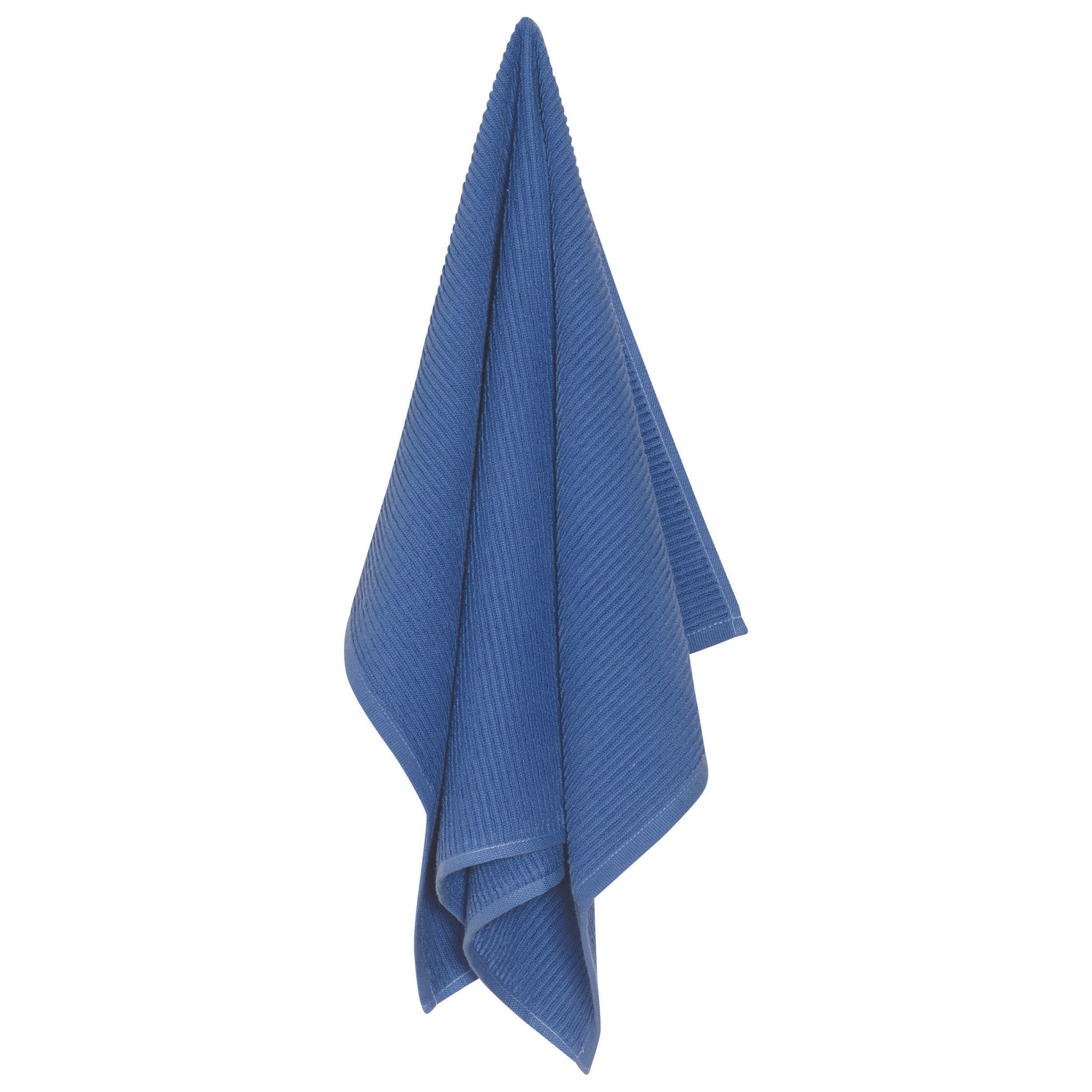 Ripple Royal Blue Kitchen Towel