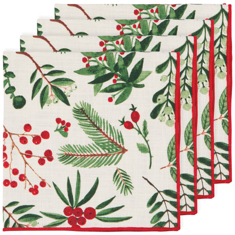 Winterberry Napkin Set of 4