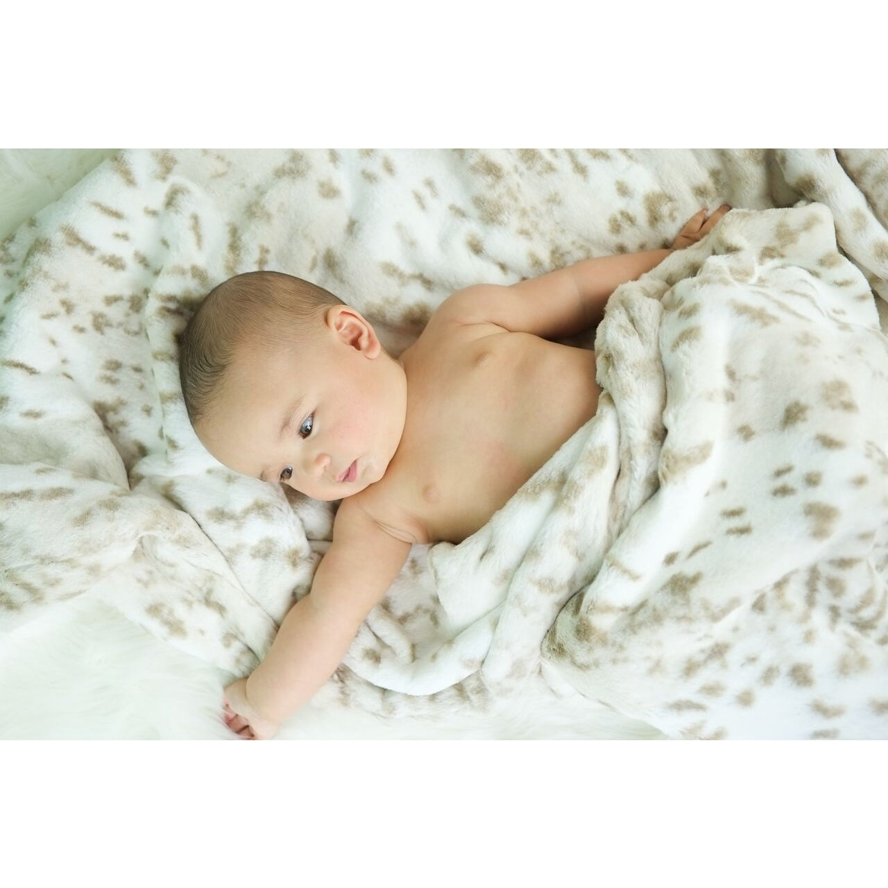 Baby Blanket, Snow Leopard