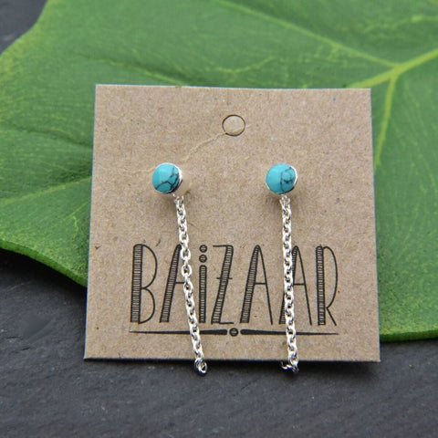 Turquoise Stud Earrings