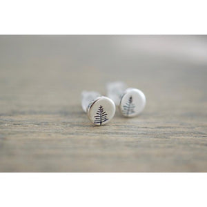 Trees Sterling Silver Earrings