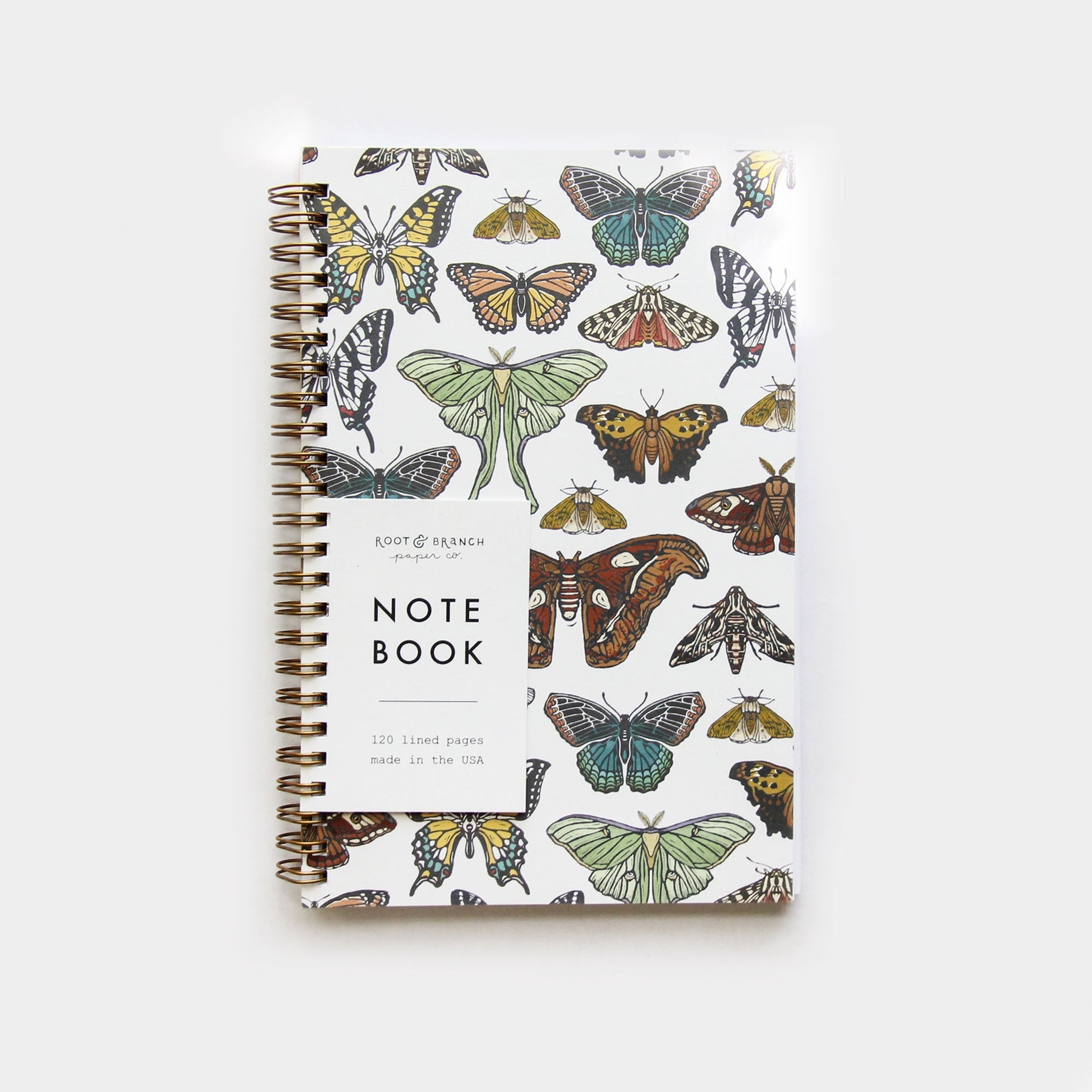 Notebook, Spiral Bound Butterfly
