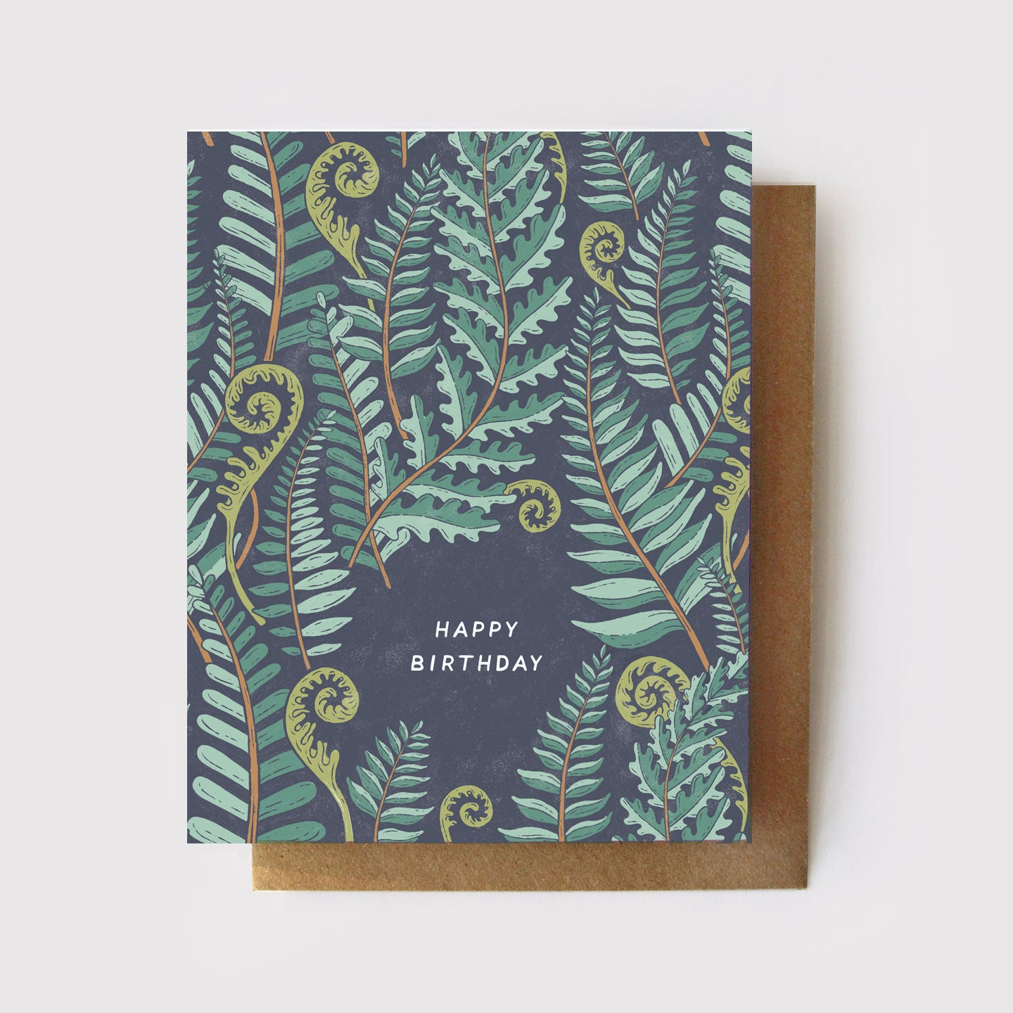 Card, Forest Fern Birthday