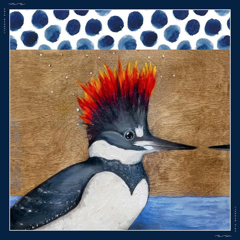 Arin Waddell Kingfisher Scarf