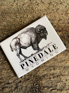 Bison Pinedale Magnet