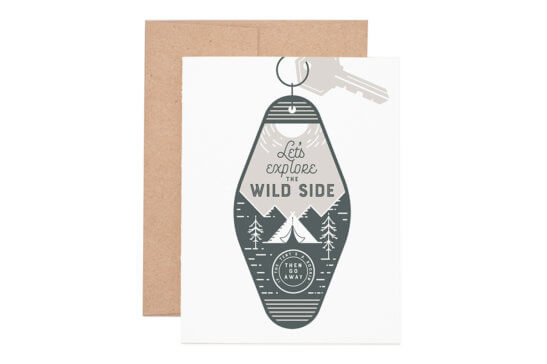 Let's Explore / Room Key Greeting Card