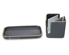 Drak Grey Modular Ceramic Sink Caddy