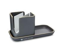 Drak Grey Modular Ceramic Sink Caddy