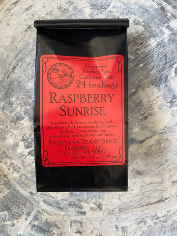 Bagged Tea, Raspberry Sunrise