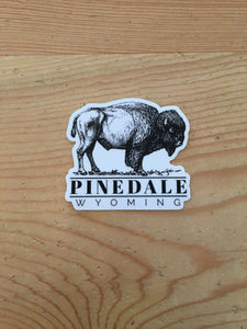 Sticker, Pinedale Bison
