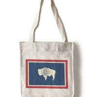 Tote Bag, WY Flag