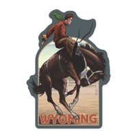 Wyoming Bronco Sticker