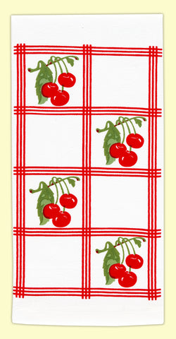 Red Country Cherry Tea Towel
