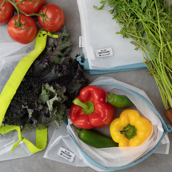 Produce Bags, Recycled Set of 5
