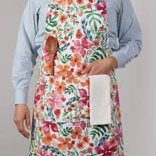 Apron, Botanica Flowers