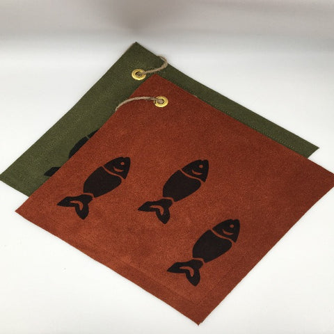 Fish Leather Pot Holder